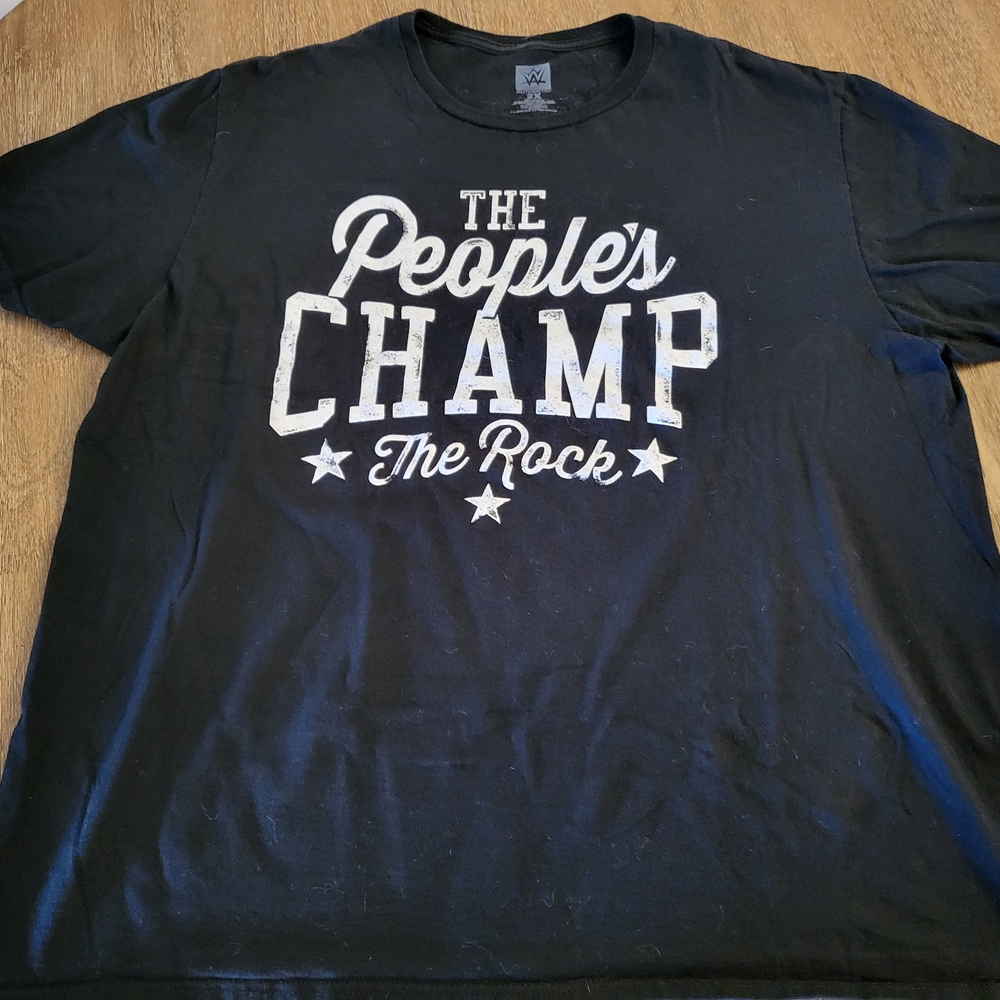 Black The Rock Graphic T-Shirt